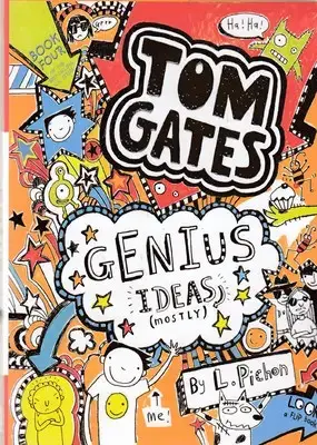 جلد کتاب کتاب زبان انگلیسی-تام گیتس4-فکرهای نبوغ آمیز- Genius Ideas