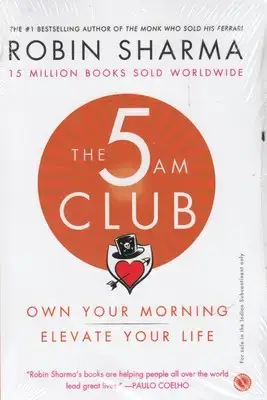 جلد کتاب باشگاه پنج صبحی ها-The 5am Club