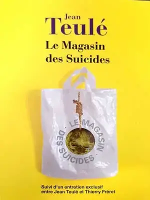 جلد کتاب اورجینال-مغازه خودکشی-Le magasin des suicides