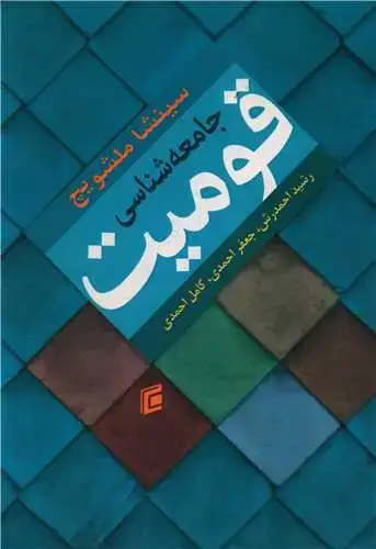 جلد کتاب جامعه شناسی قومیت