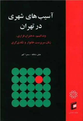 جلد کتاب آسیب های شهری در تهران