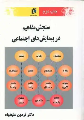 جلد کتاب سنجش مفاهیم در پیمایش های اجتماعی