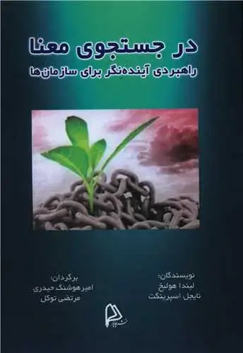 جلد کتاب در جستجوی معنا