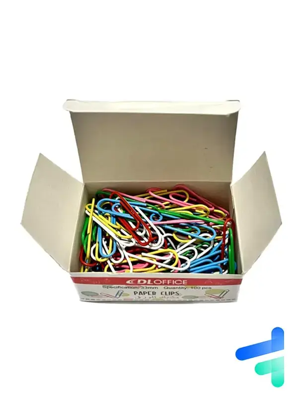 جلد کتاب گیره کاغذ paper clips کلیپس کاغذ رنگی