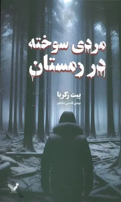 جلد کتاب مردی سوخته در زمستان