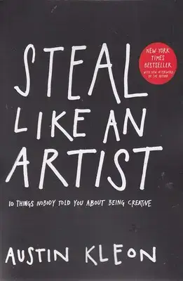 جلد کتاب steal like an artist