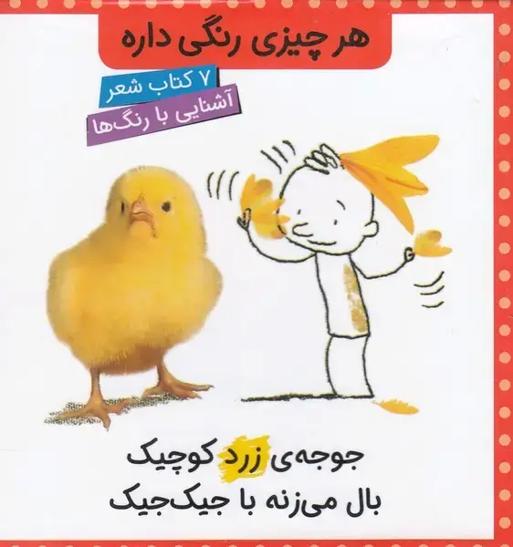 جلد کتاب هرچیزیرنگیداره (7ج،آشناییبارنگها) کتاب پرنده