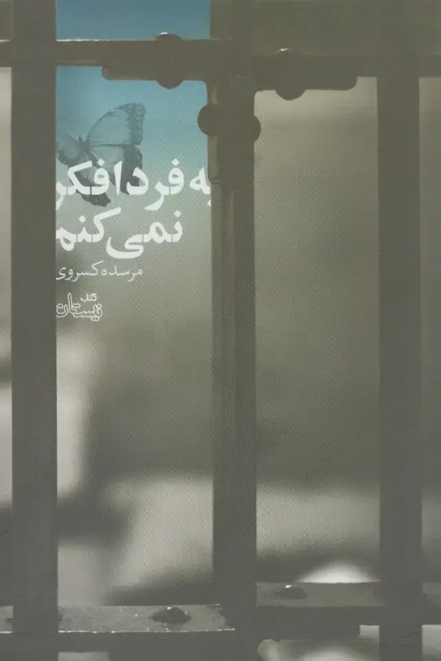 جلد کتاب به فردا فکر نمی‌کنم (نیستان) *