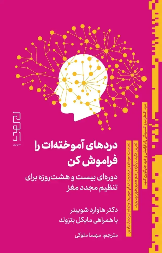 جلد کتاب دردهای آموخته ات را فراموش کن