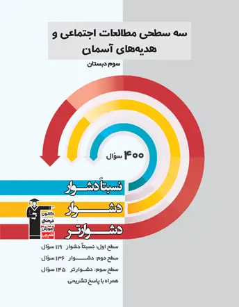 جلد کتاب سه سطحی مطالعات اجتماعی و هدیه های آسمانی