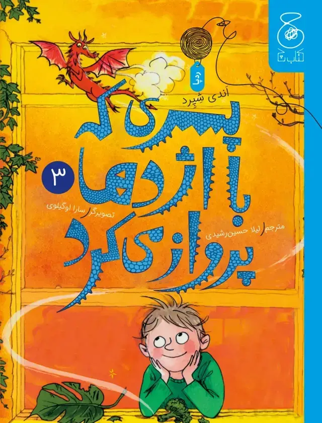 جلد کتاب پسری که با اژدها پرواز می‌کرد 3