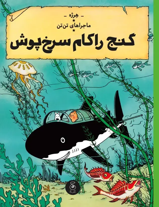 جلد کتاب ماجراهای تن تن 12: گنج راکام سرخ پوش