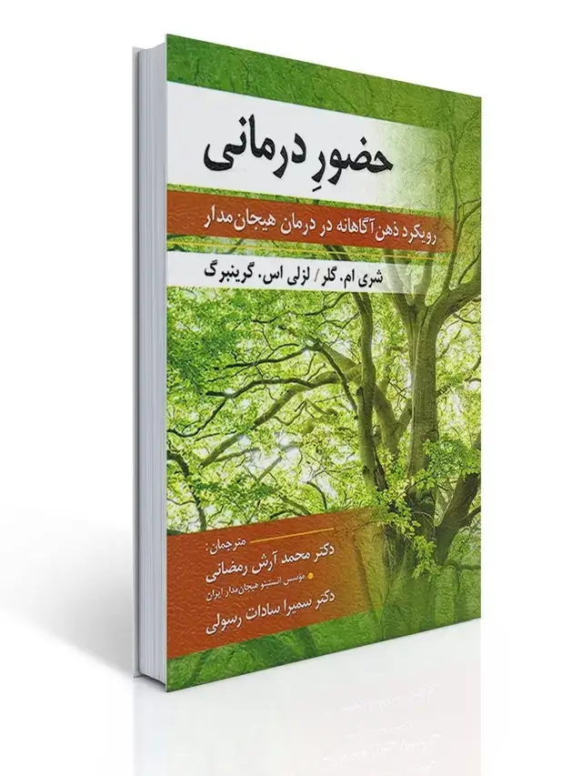جلد کتاب حضور درمانی (رویکرد ذهن آگاهانه در درمان هیجان مدار)