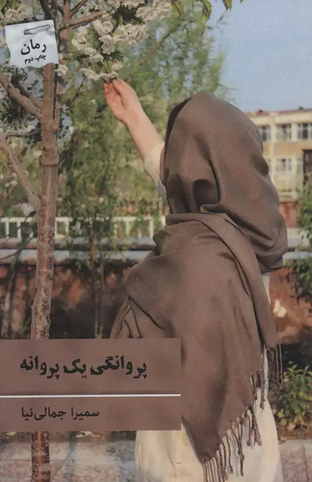 جلد کتاب پروانگی یک پروانه