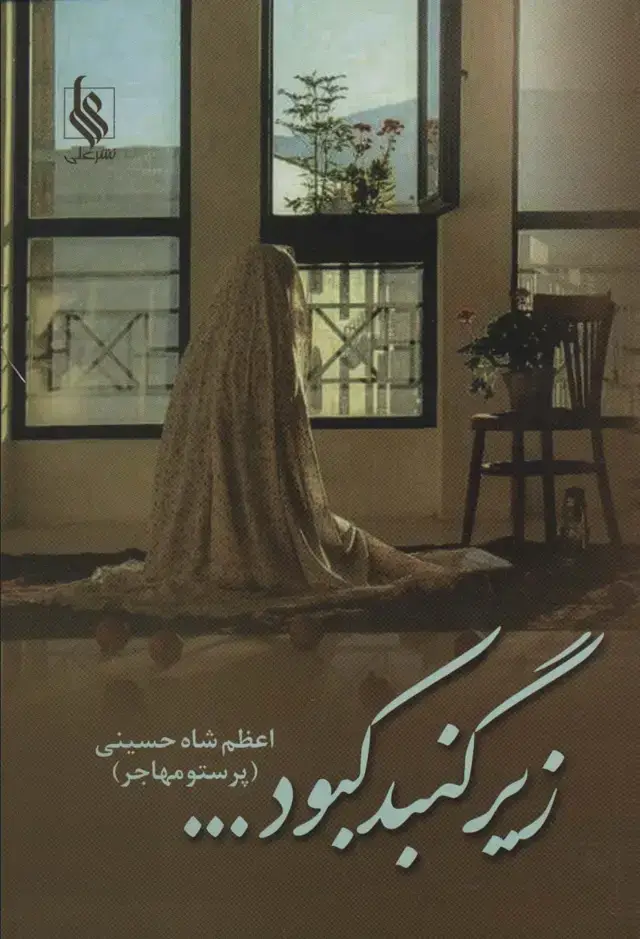 جلد کتاب زیر گنبد کبود...