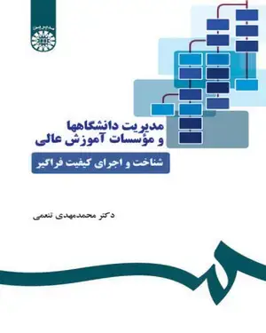 جلد کتاب مدیریت دانشگاهها و موسسات آموزش عالی (شناخت و اجرای کیفیت فراگیر)