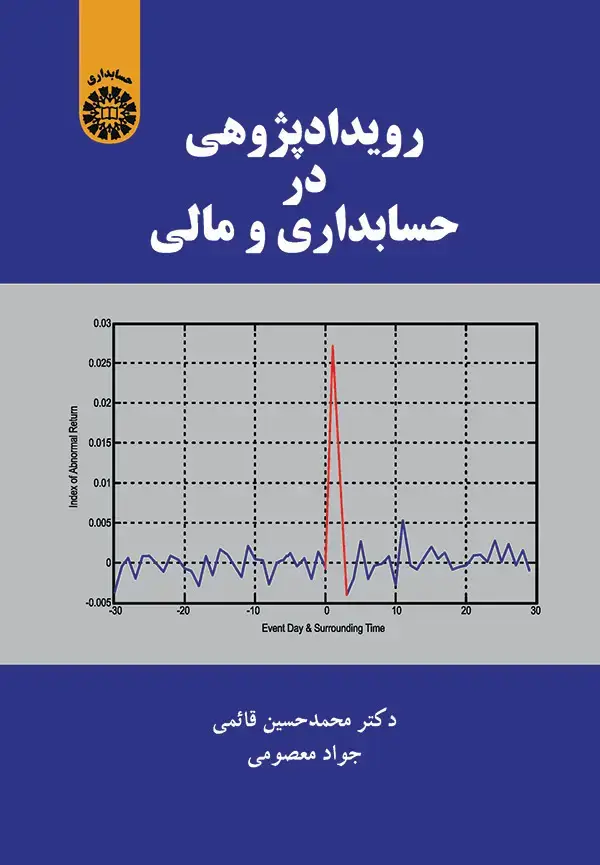 جلد کتاب رویداد‌ پژوهی در حسابداری و مالی