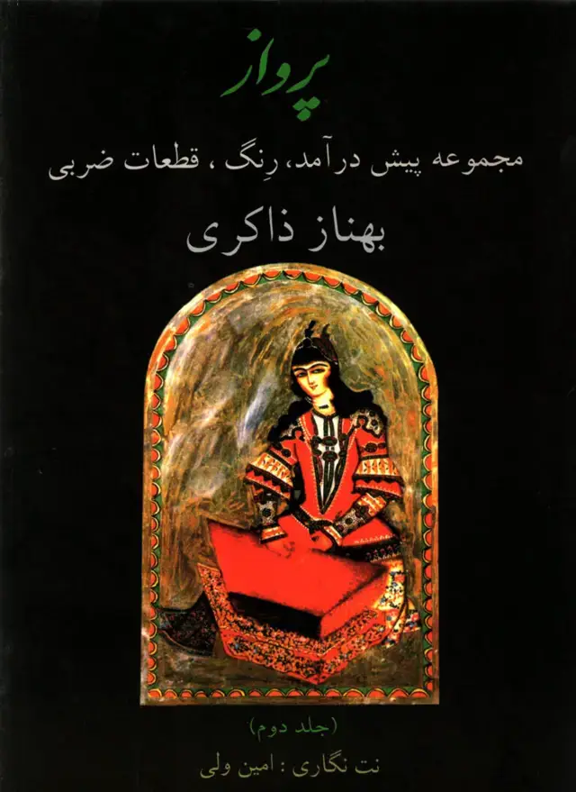 جلد کتاب پرواز مجموعه پیش درآمد،رنگ، قطعات ضربی جاد دوم بهناز ذاکری