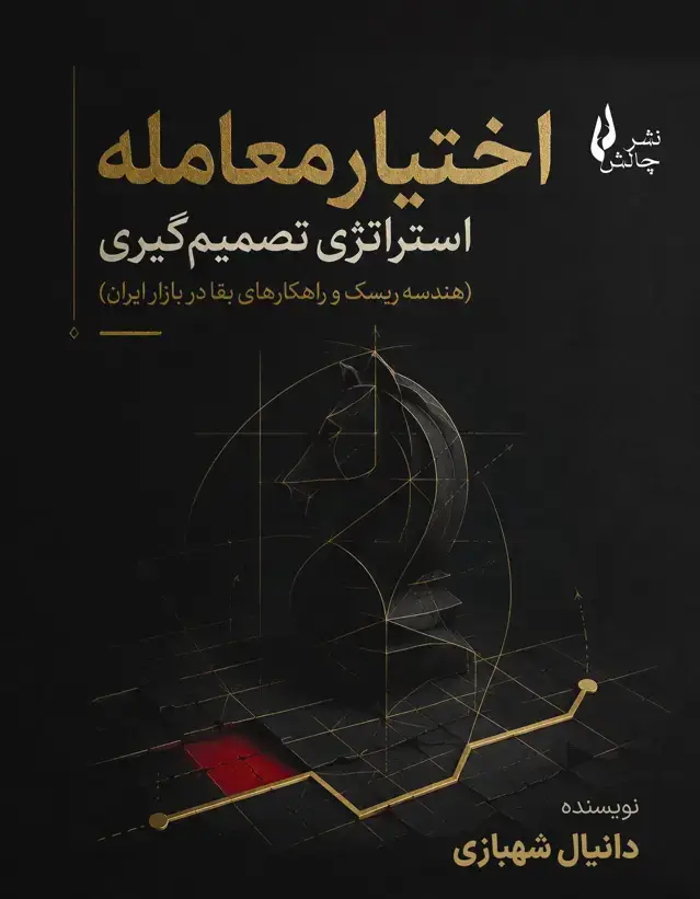 جلد کتاب اختیار معامله : استراتژی تصمیم گیری