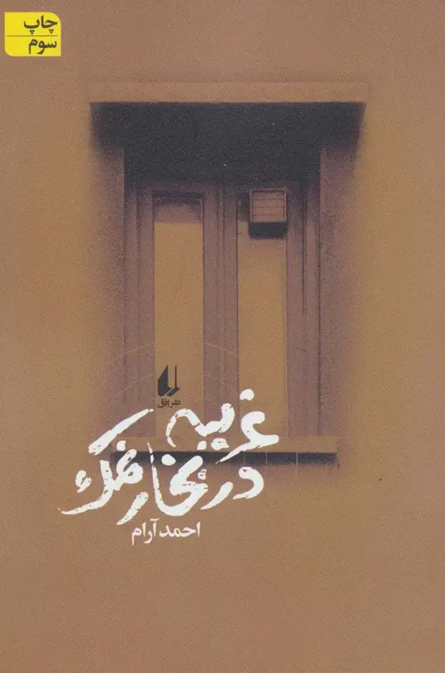 جلد کتاب غریبه در بخار نمک
