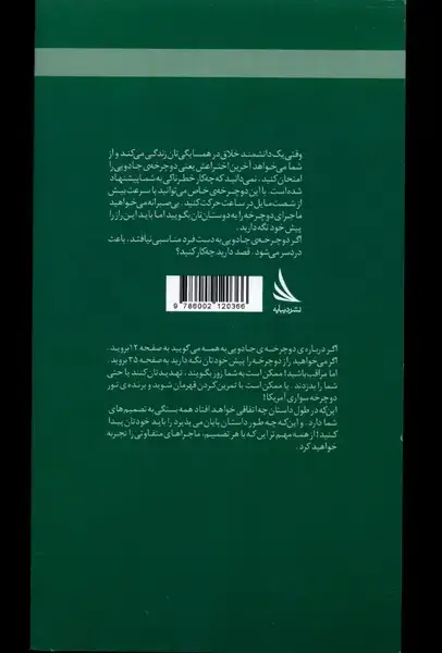 جلد کتاب مسیر داستان را انتخاب کنید24 (دوچرخه جادویی:با 12 پایان متفاوت)
