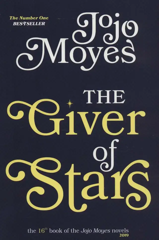 جلد کتاب جوجو مویز16 (بخشنده ستارگان:THE GIVER OF STARS)،(انگلیسی)
