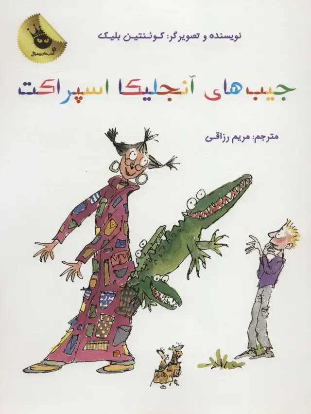 جلد کتاب جیب های آنجلیکا اسپراکت (گلاسه)
