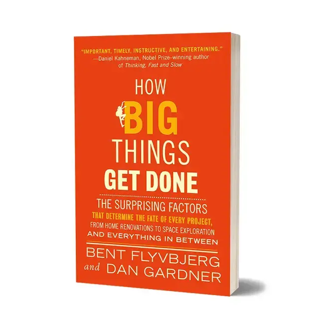 جلد کتاب How Big Things Get Done