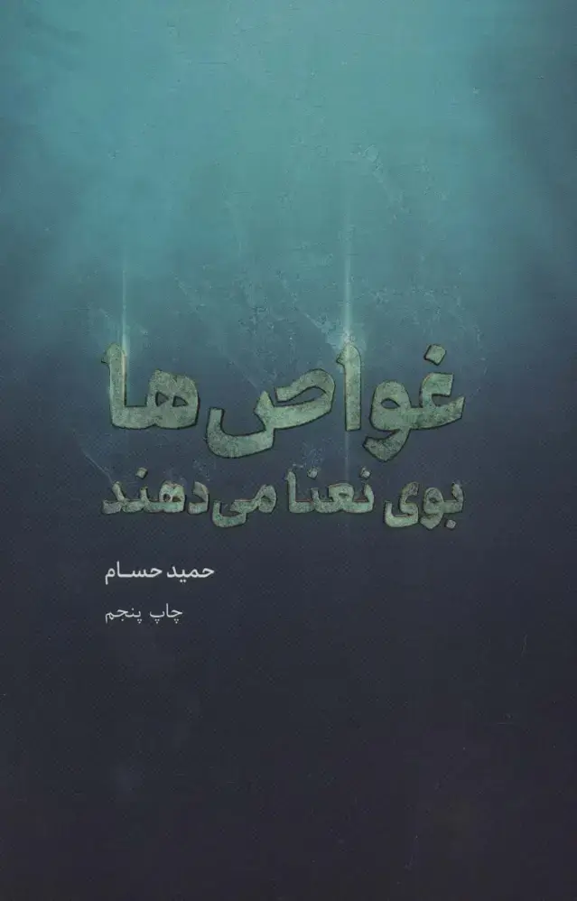 جلد کتاب غواص ها بوی نعنا می دهند