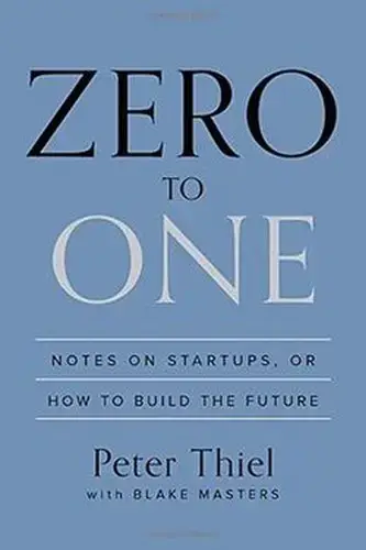 جلد کتاب صفر به یک (Zero to One)