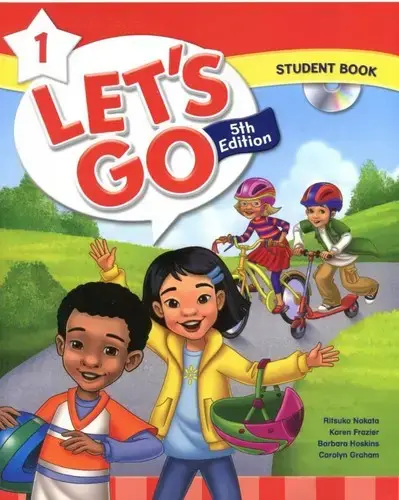 جلد کتاب لتس گو 1 (ویرایش5) (Lets Go 1 (5TH Edition) S.B+ W.B)