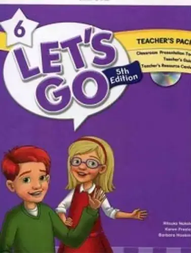 جلد کتاب لتس گو 6 (ویرایش5) (Lets Go 6 (5TH Edition) S.B+ W.B)
