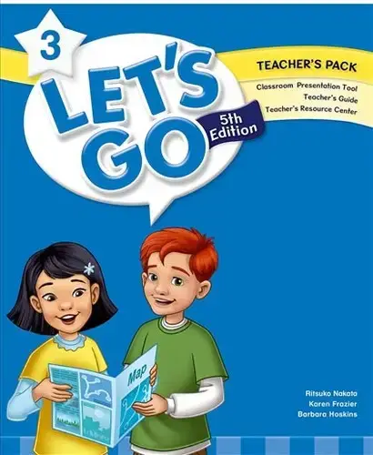 جلد کتاب لتس گو 3 (ویرایش5) (Lets Go 3 (5TH Edition) S.B+ W.B)