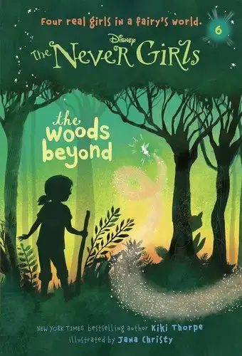جلد کتاب در سرزمین پری ها جلد 6 (the never girls the woods beyond)