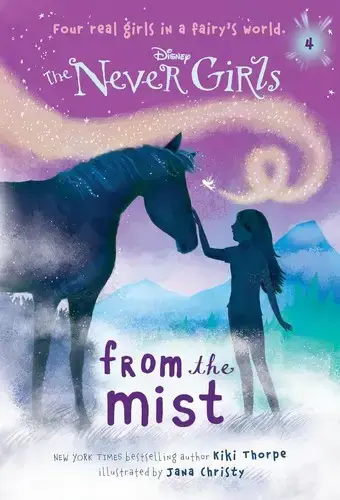 جلد کتاب در سرزمین پری ها جلد 4 (the never girls from the mist)