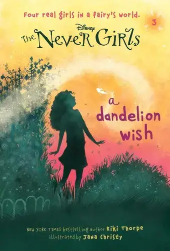 جلد کتاب در سرزمین پری ها جلد 3 (the never girls a dandelion wish)
