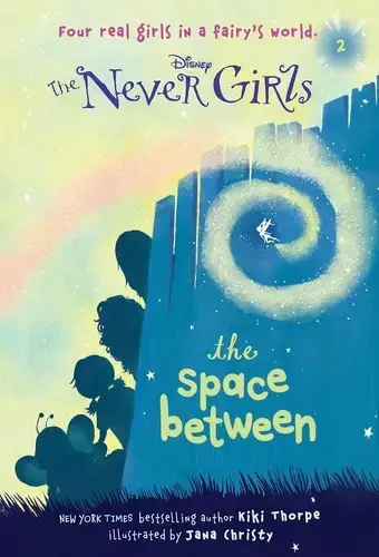 جلد کتاب در سرزمین پری ها جلد 2 (the never girls the space between)