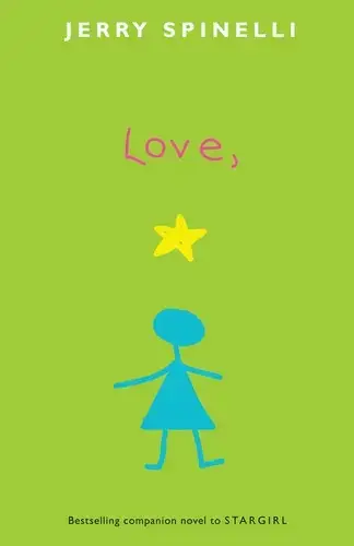 جلد کتاب دختر ستاره ای همیشه عاشق (love stargirl)