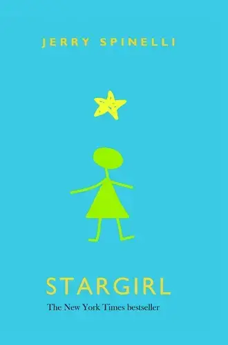 جلد کتاب دختر ستاره ای (stargirl)