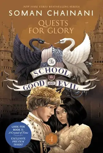 جلد کتاب خوب های بد، بدهای خوب جلد 4: جست و جوی خوشبختی (School for Good and Evil: Quests For Glory)