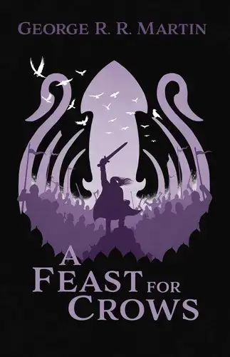 جلد کتاب بازی تاج و تخت جلد 4: جشنی برای کلاغها (A Game of Throns 4: a feast for crows)