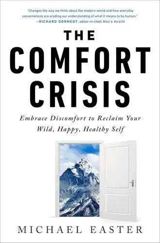 جلد کتاب بحران آسایش (the comfort crisis)