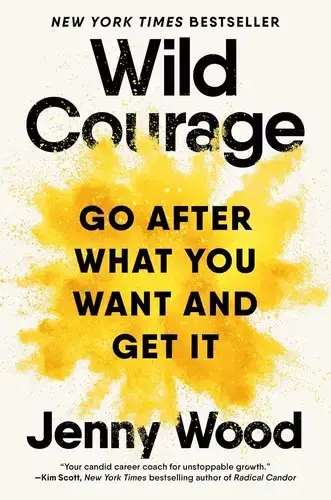 جلد کتاب شجاعت وحشی (Wild courage)