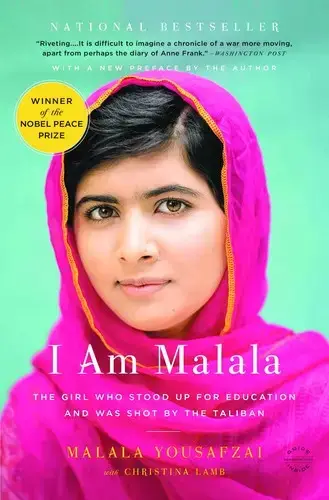 جلد کتاب من ملاله هستم (Iam malala)