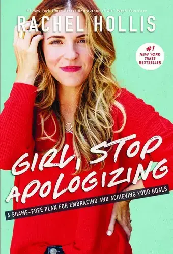 جلد کتاب خجالت نکش دختر (Girl, Stop Apologizing)