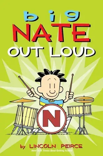 جلد کتاب بیگ نیت، دردسر ساز تمام عیار 2: یک حمله دیگر (Big Nate 2: Out Loud)