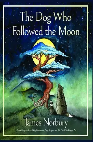 جلد کتاب سگی که ماه رادنبال کرد (The Dog Who Followed the Moon)