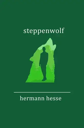 جلد کتاب گرگ بیابان (Steppenwolf)
