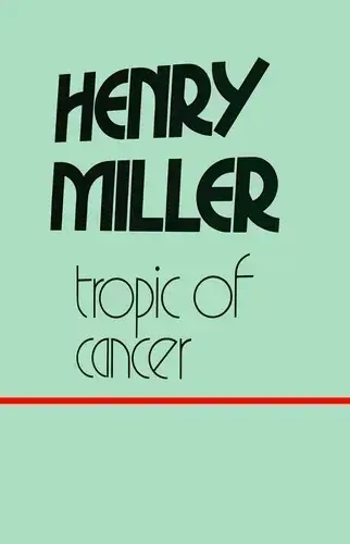 جلد کتاب مدار راس سرطان (Tropic of Cancer)