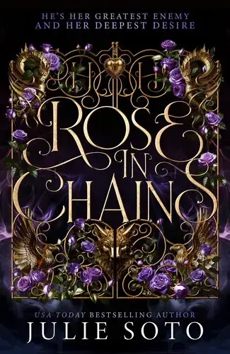 جلد کتاب رز در زنجیر (Rose in Chains)